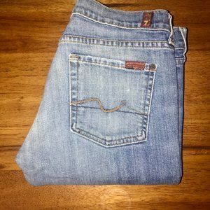 7 For All Mankind Jeans Bootcut Stretch (size 30)